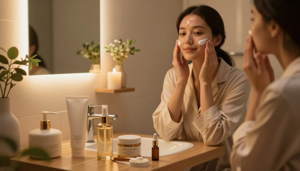night skincare routine