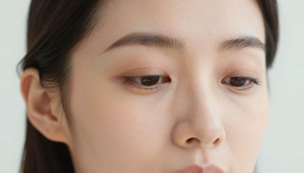 fine lines around eyes