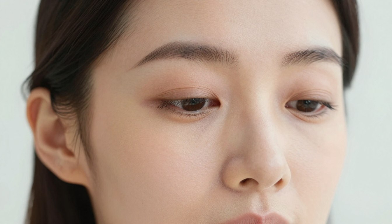 fine lines around eyes