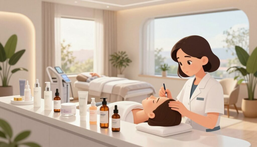 combing peptides and skincare