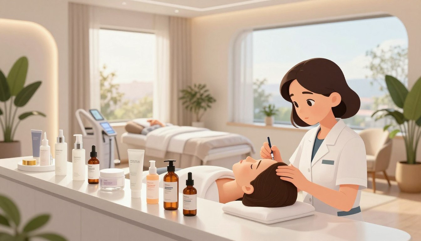 combing peptides and skincare